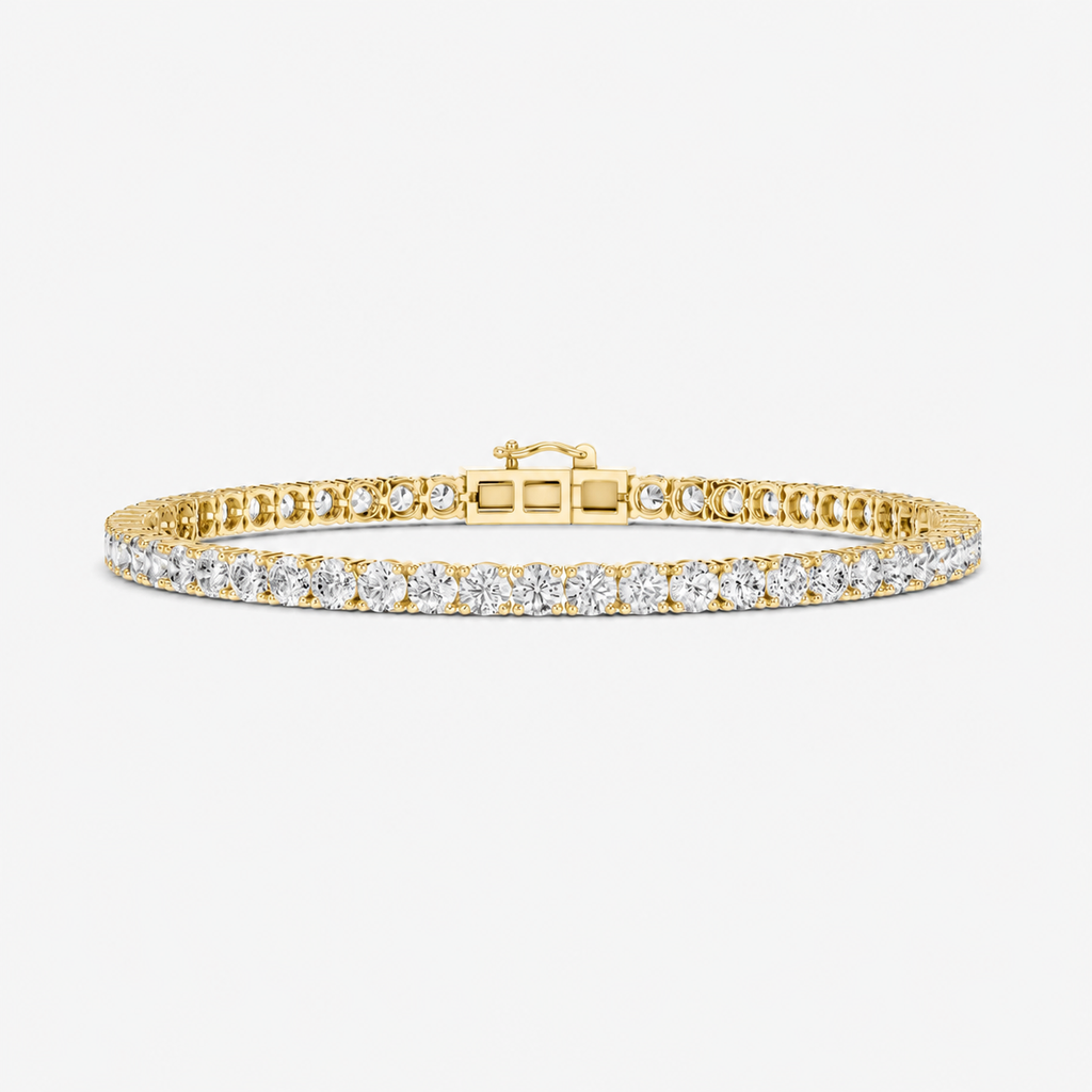 6ct Lab-Grown Diamond Tennis Bracelet