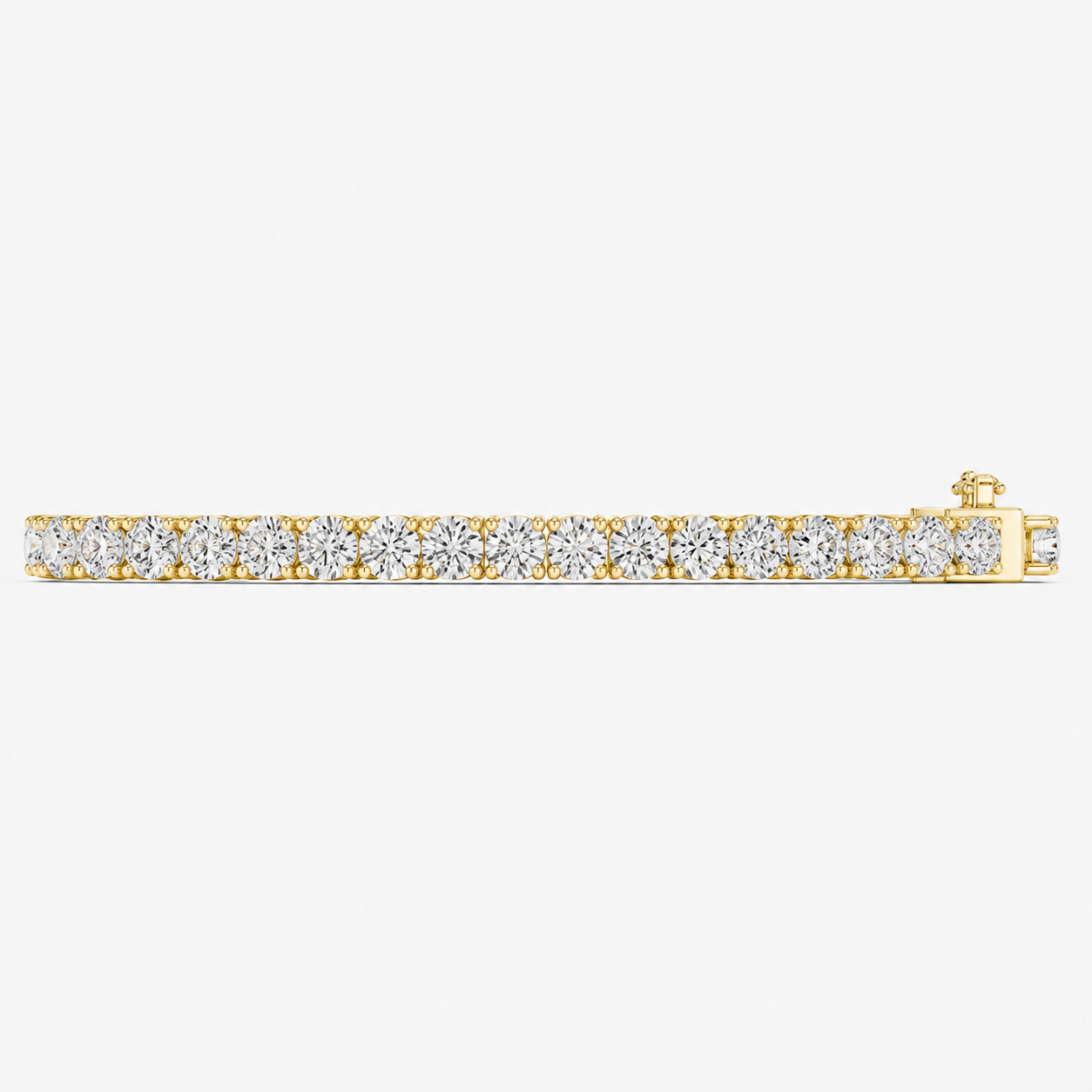 7ct Lab-Grown Diamond Tennis Bracelet