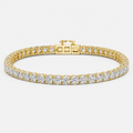 7ct Lab-Grown Diamond Tennis Bracelet