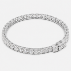 8ct Lab-Grown Diamond Tennis Bracelet