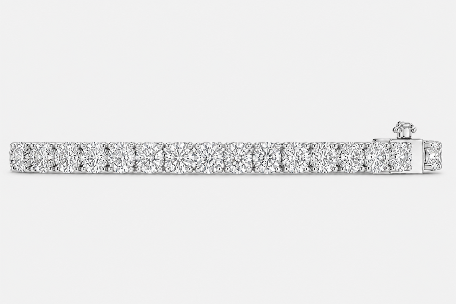 8ct Lab-Grown Diamond Tennis Bracelet