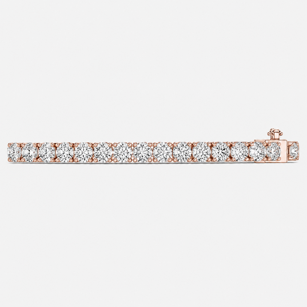 8ct Lab-Grown Diamond Tennis Bracelet