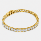 8ct Lab-Grown Diamond Tennis Bracelet