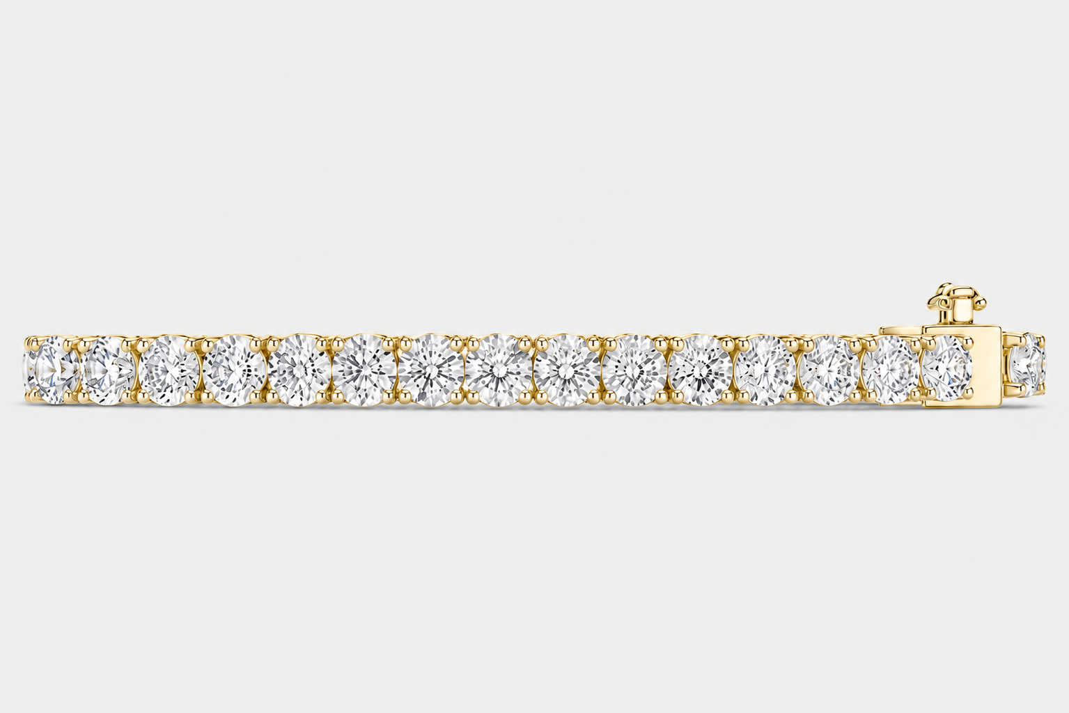 8ct Lab-Grown Diamond Tennis Bracelet