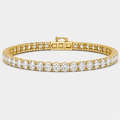 8ct Lab-Grown Diamond Tennis Bracelet