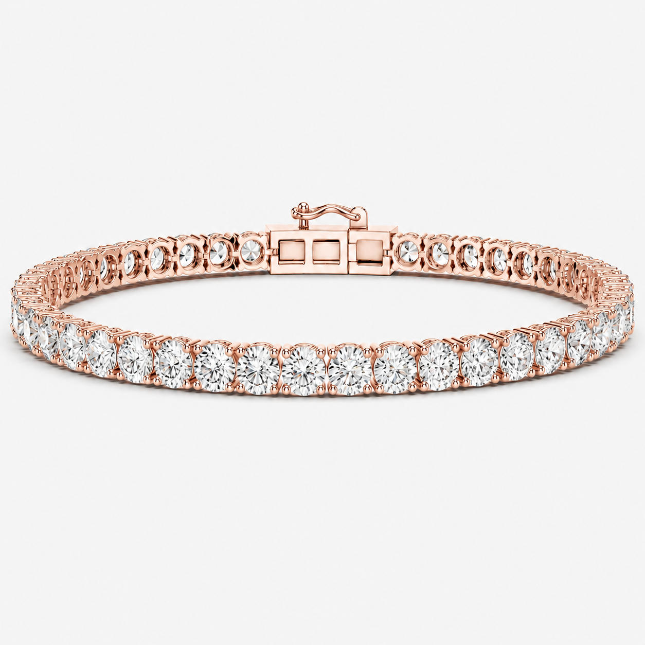 9ct Lab-Grown Diamond Tennis Bracelet