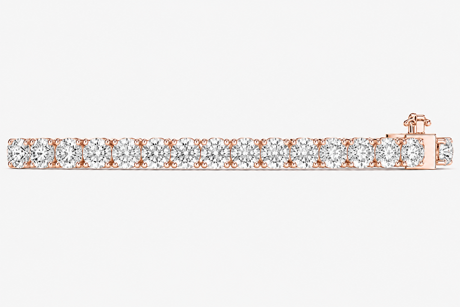 9ct Lab-Grown Diamond Tennis Bracelet