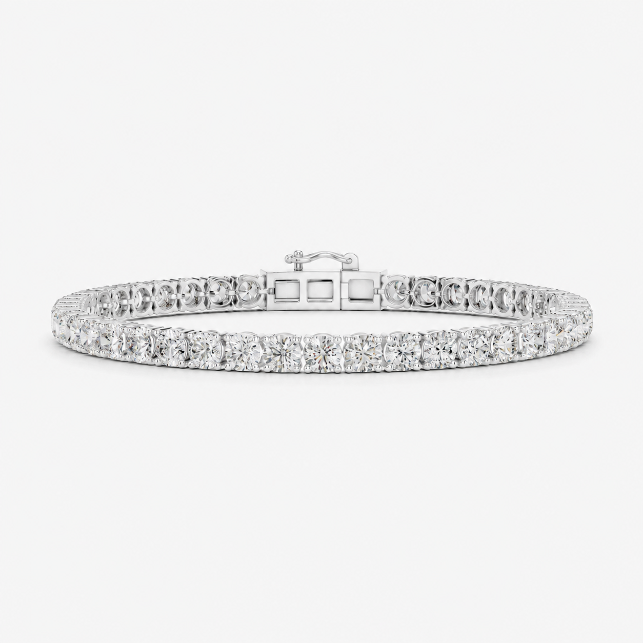 9ct Lab-Grown Diamond Tennis Bracelet
