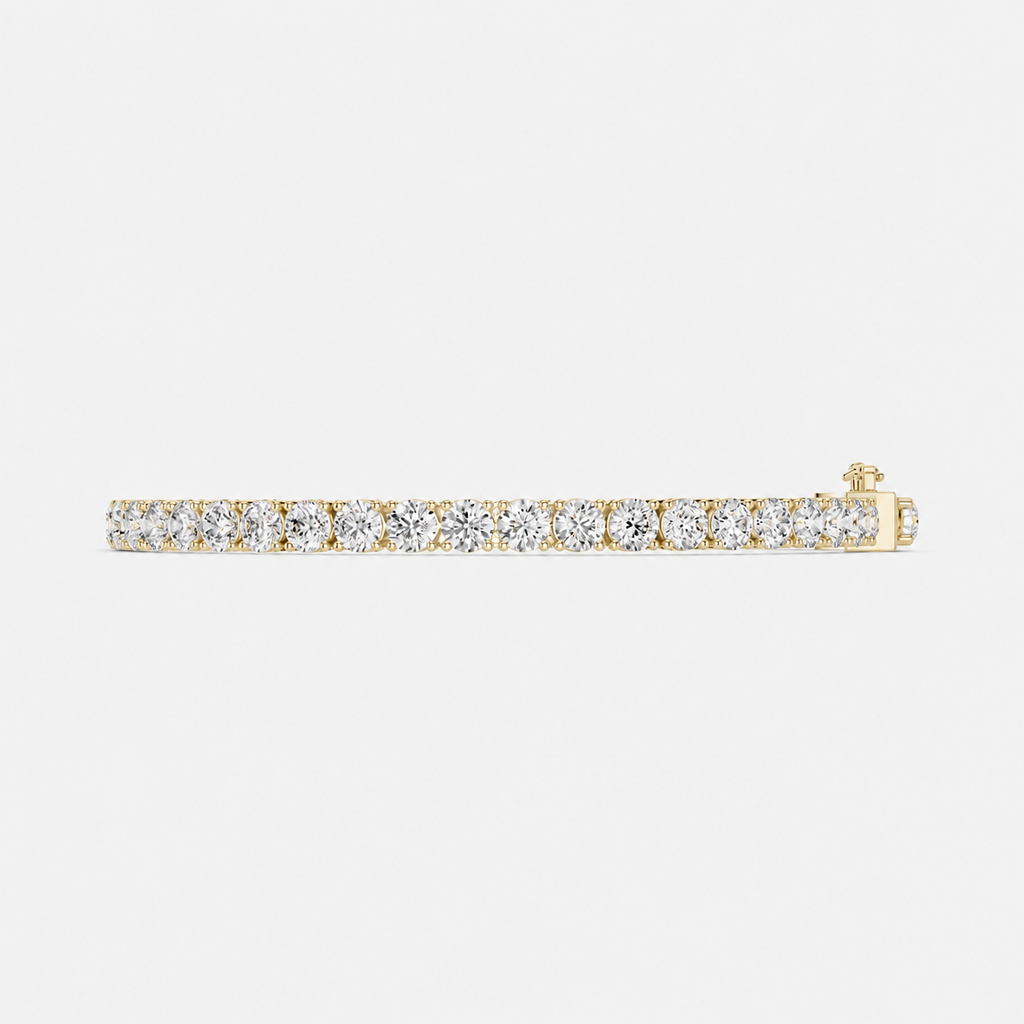 9ct Lab-Grown Diamond Tennis Bracelet