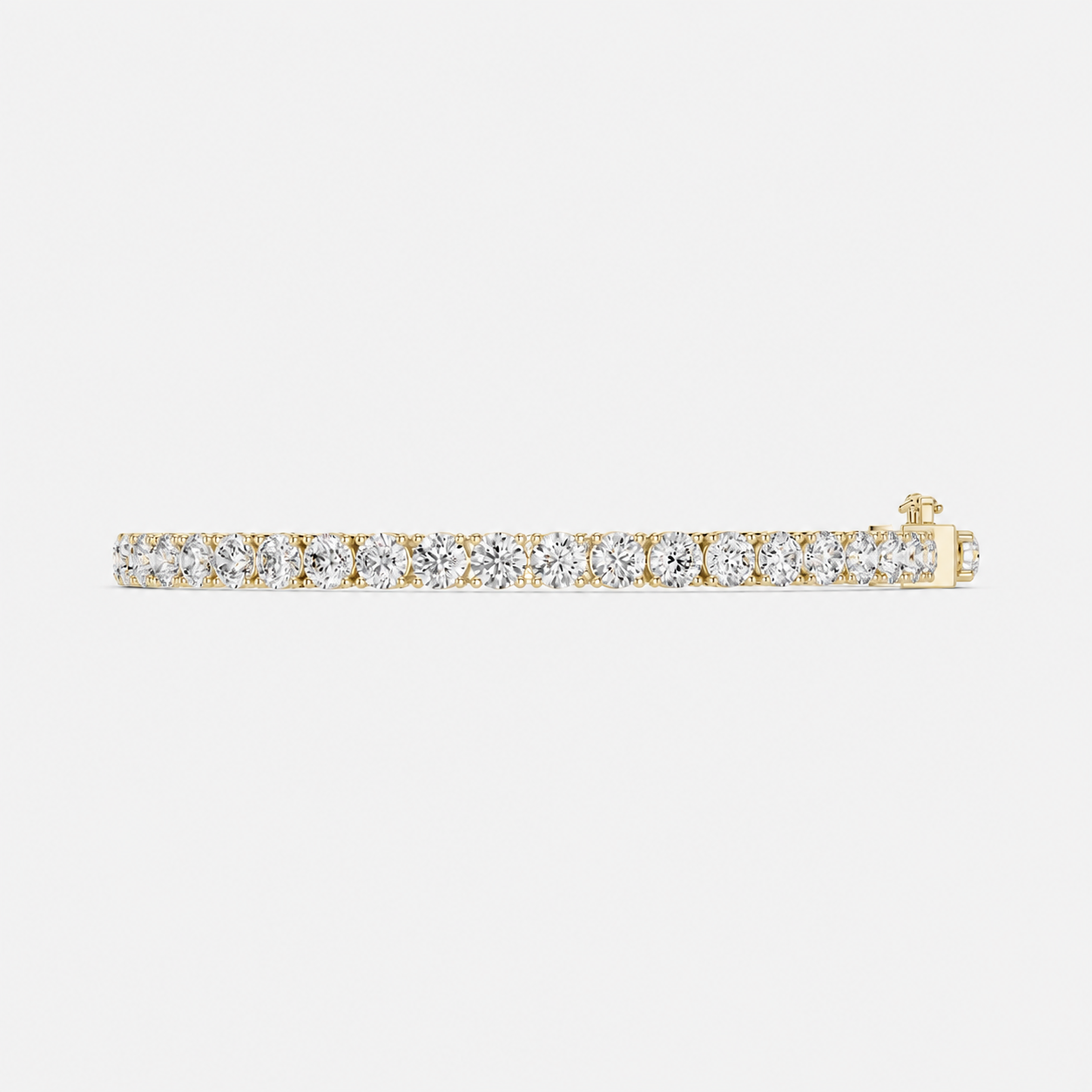 9ct Lab-Grown Diamond Tennis Bracelet