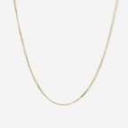 Thin Curb Chain 50cm - 18ct Solid Gold
