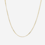 Thin Curb Chain 50cm - 18ct Solid Gold