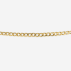 Thin Curb Chain 50cm - 18ct Solid Gold