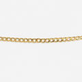 Thin Curb Chain Bracelet 21cm – 18ct Solid Gold