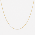 Double Box Chain 50cm - 18ct Solid Gold
