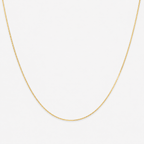 Double Box Chain 50cm - 18ct Solid Gold