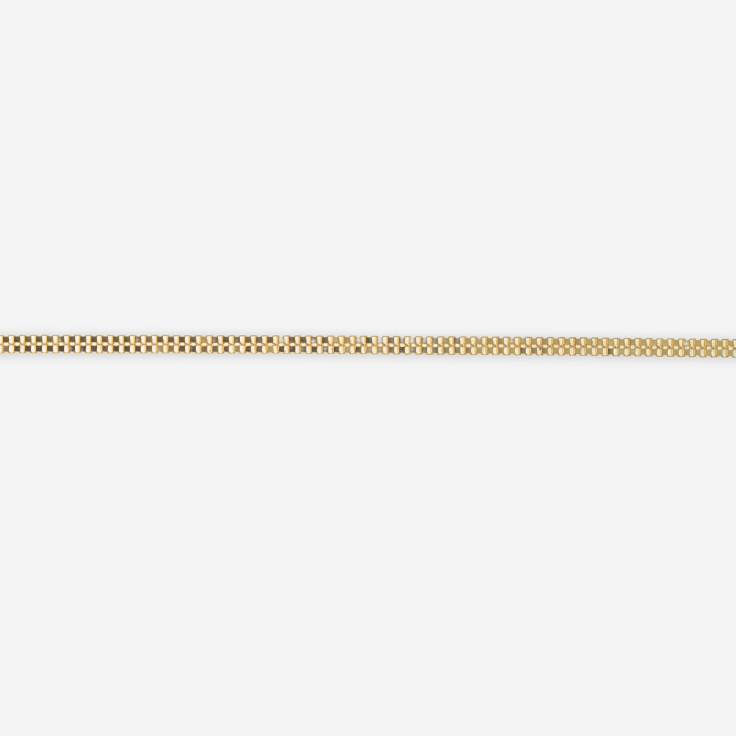 Double Box Chain 45cm - 18ct Solid Gold (Copy)
