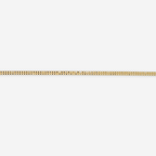 Double Box Chain 40cm - 18ct Solid Gold