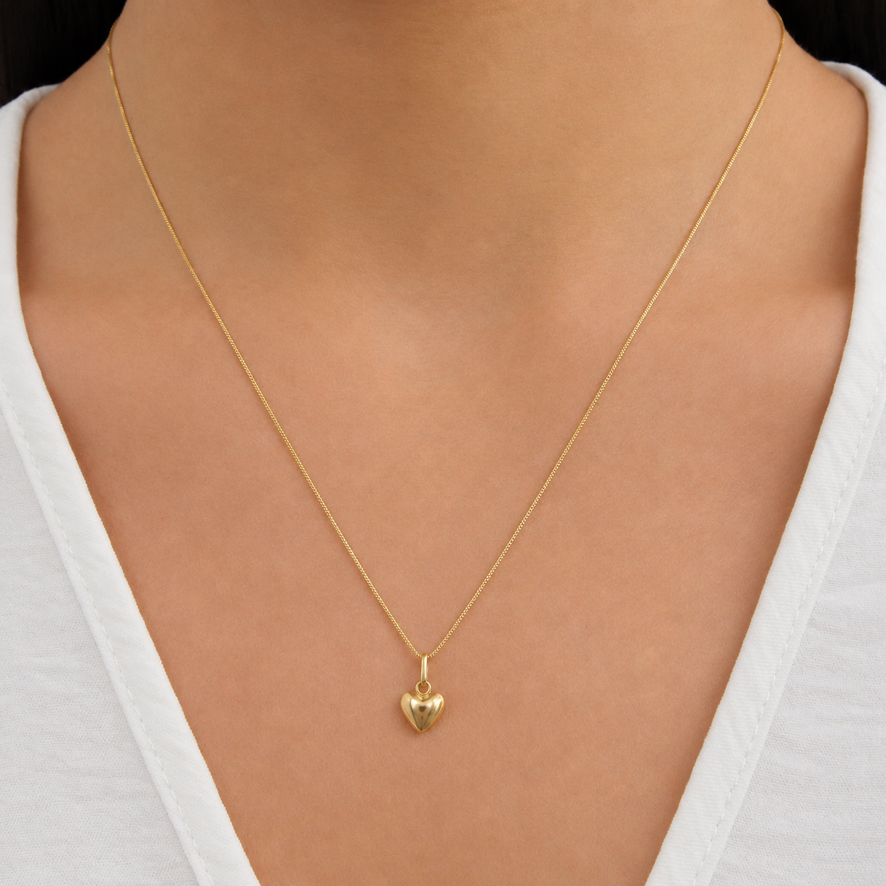 Heart Pendant – 18ct Yellow Gold