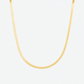 Herringbone Chain 40cm - 18ct Solid Gold