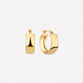Chunky Hoops – 18ct Solid Yellow Gold