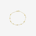 Kids Bead Bracelet 3mm – 18ct Solid Yellow Gold