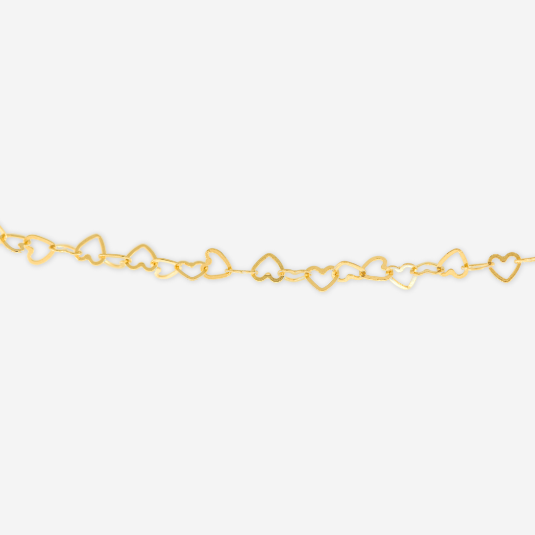 Love Chain 50cm - 18ct Solid Gold