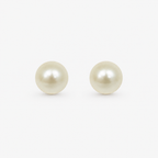 Natural Pearl Stud Earrings 5mm – 18ct Yellow Gold