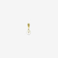 Natural Biwa Pearl Drop Pendant – 18ct Yellow Gold