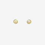 Rococo Natural Pearl Earrings 5.5mm – 18ct Yellow Gold.