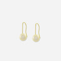 Natural Pearl Hook Earrings – 18ct Yellow Gold