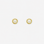 Pendiente Perla Natural con Cuerda Oro Amarillo 18ct 4mm (BORRADOR)