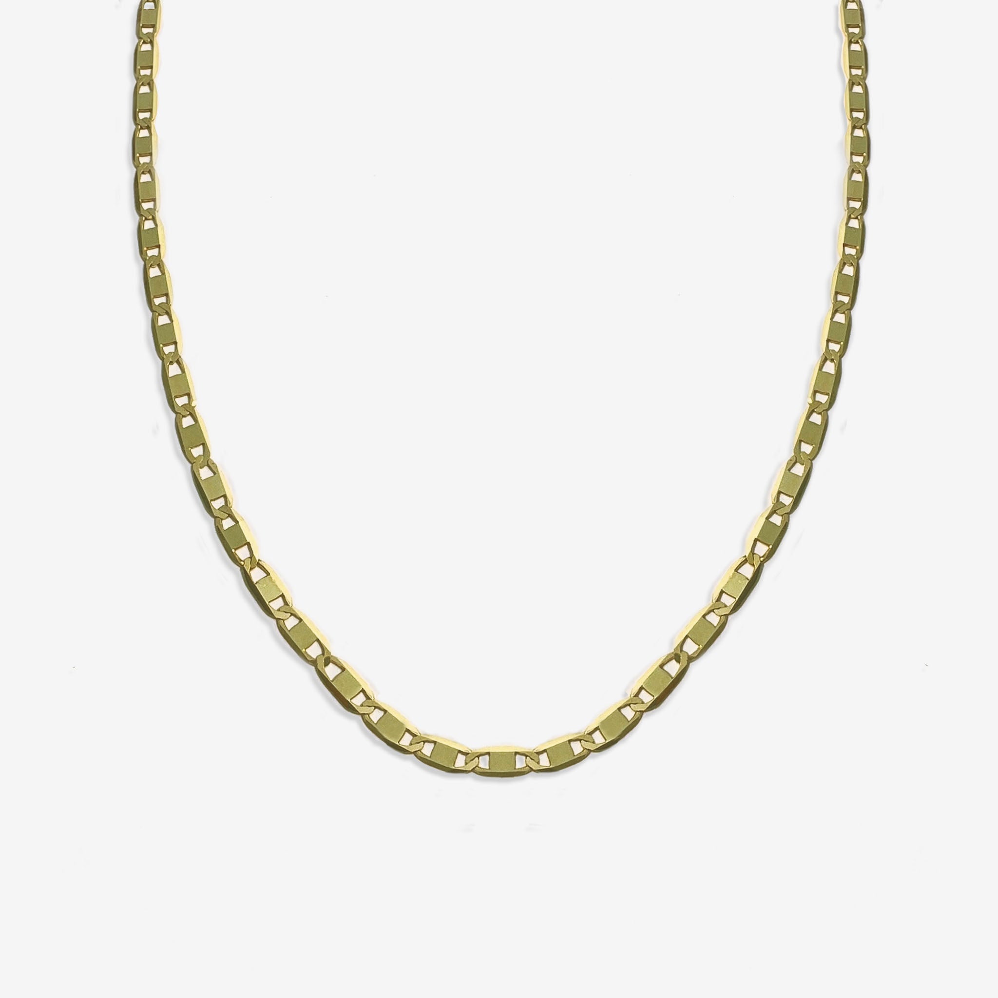 Piastrine Chain 50cm - 18ct Solid Gold