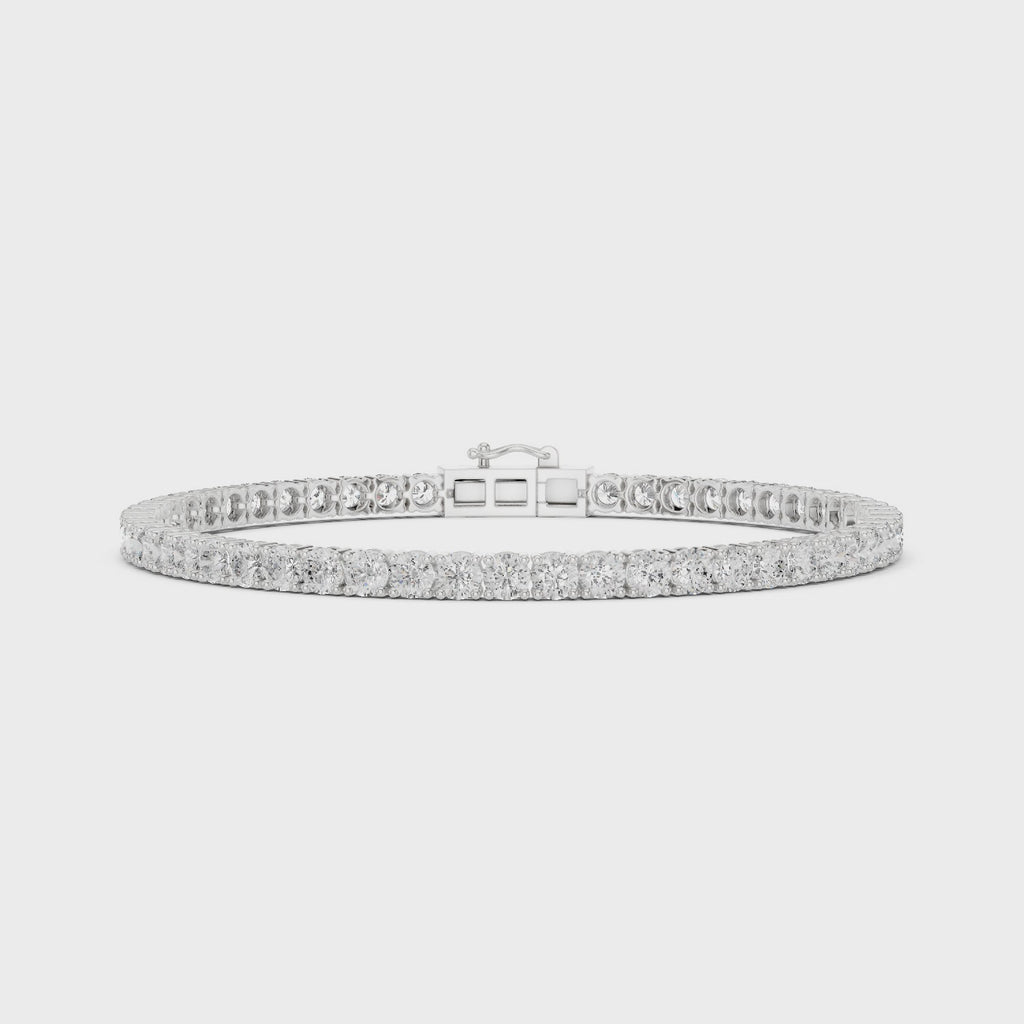 6ct Lab-Grown Diamond Tennis Bracelet
