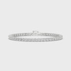 6ct Lab-Grown Diamond Tennis Bracelet