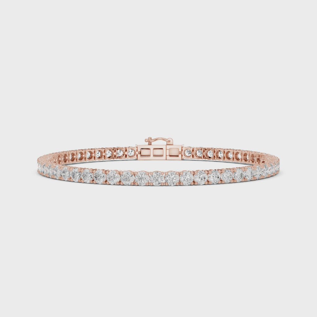 6ct Lab-Grown Diamond Tennis Bracelet