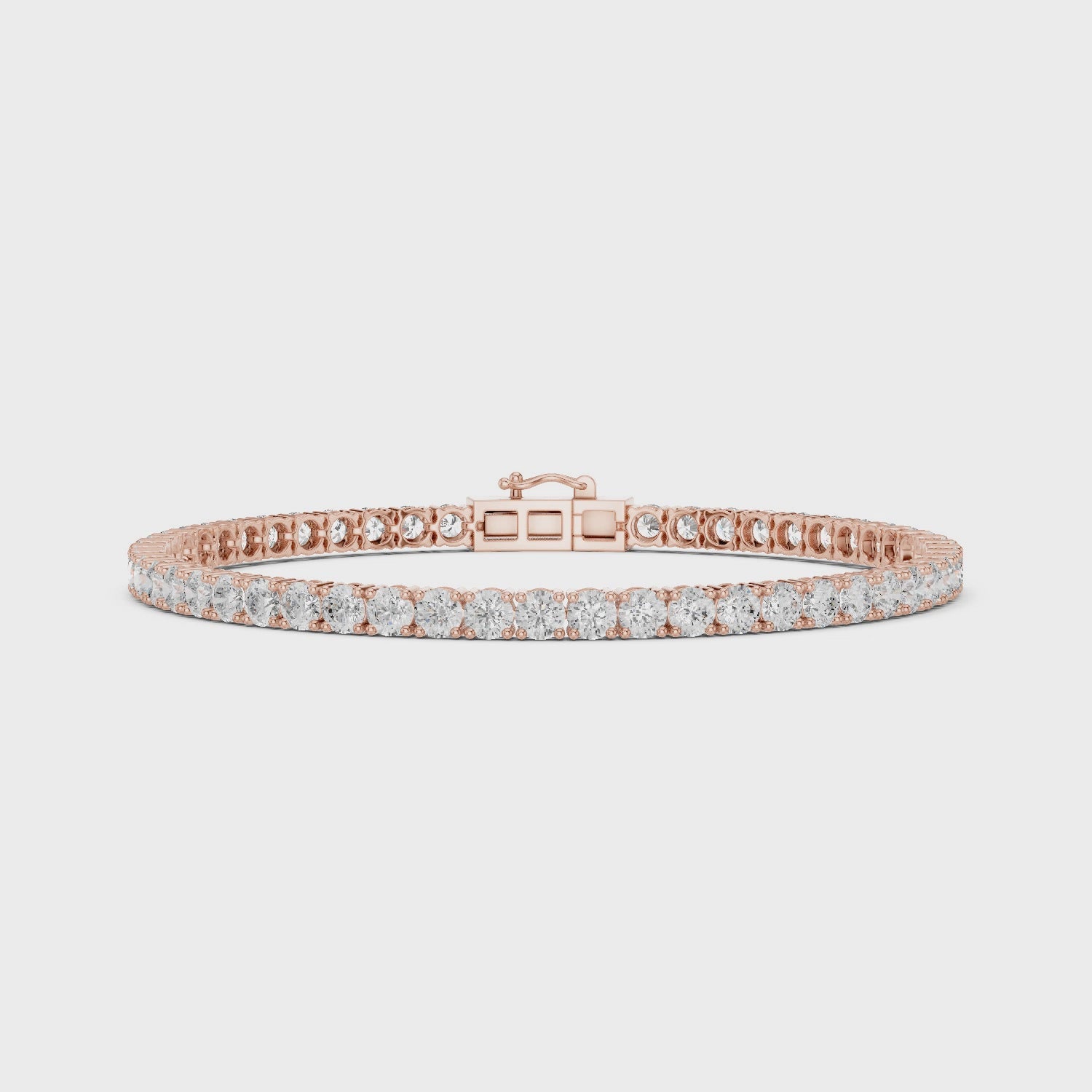 6ct Lab-Grown Diamond Tennis Bracelet