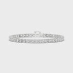 8ct Lab-Grown Diamond Tennis Bracelet