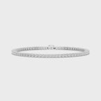 3ct Lab-Grown Diamond Tennis Bracelet