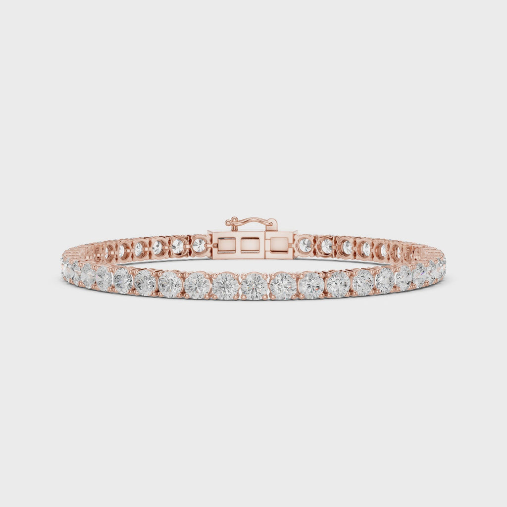 9ct Lab-Grown Diamond Tennis Bracelet