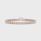 8ct Lab-Grown Diamond Tennis Bracelet