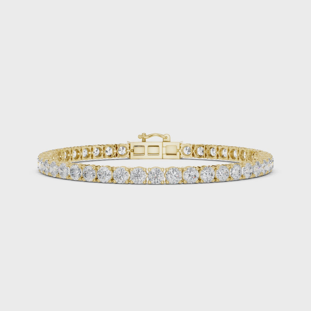 9ct Lab-Grown Diamond Tennis Bracelet