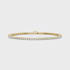 2ct Lab-Grown Diamond Tennis Bracelet