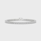 7ct Lab-Grown Diamond Tennis Bracelet