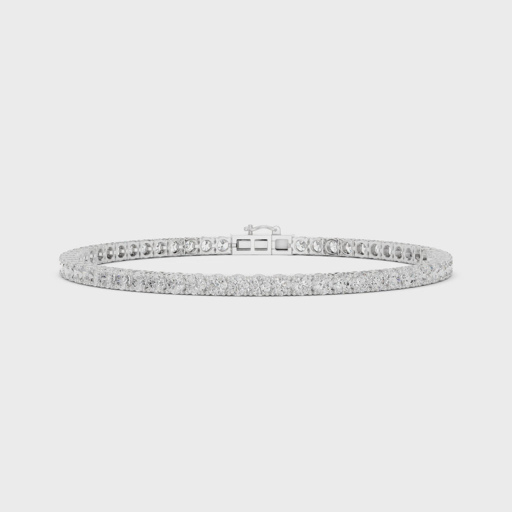 5ct Lab-Grown Diamond Tennis Bracelet