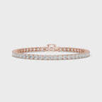 7ct Lab-Grown Diamond Tennis Bracelet