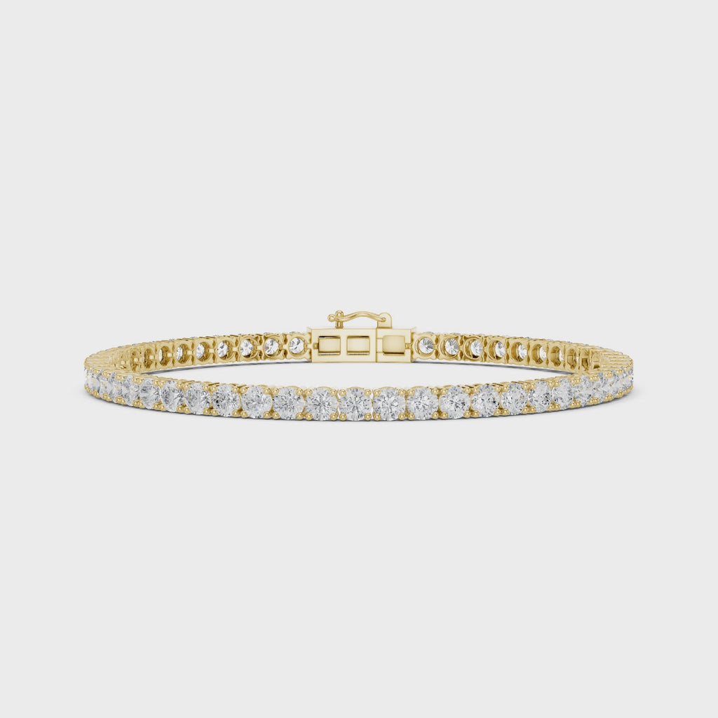 6ct Lab-Grown Diamond Tennis Bracelet