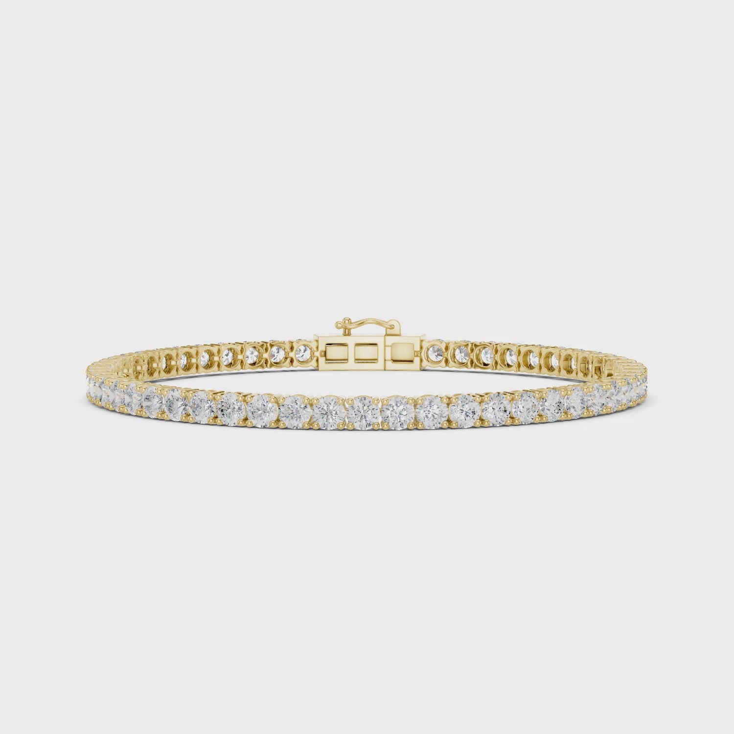 6ct Lab-Grown Diamond Tennis Bracelet