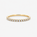 Lab-Grown Diamond Round Cut Cluster Ring - 9ct Yellow Gold