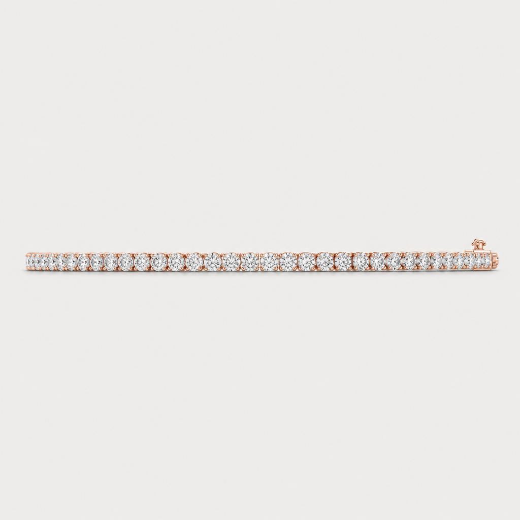 2ct Lab-Grown Diamond Tennis Bracelet